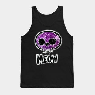 Kitty Skull Meow Tank Top